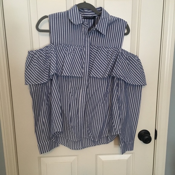 Harlow & Graham striped blouse - Picture 3 of 5
